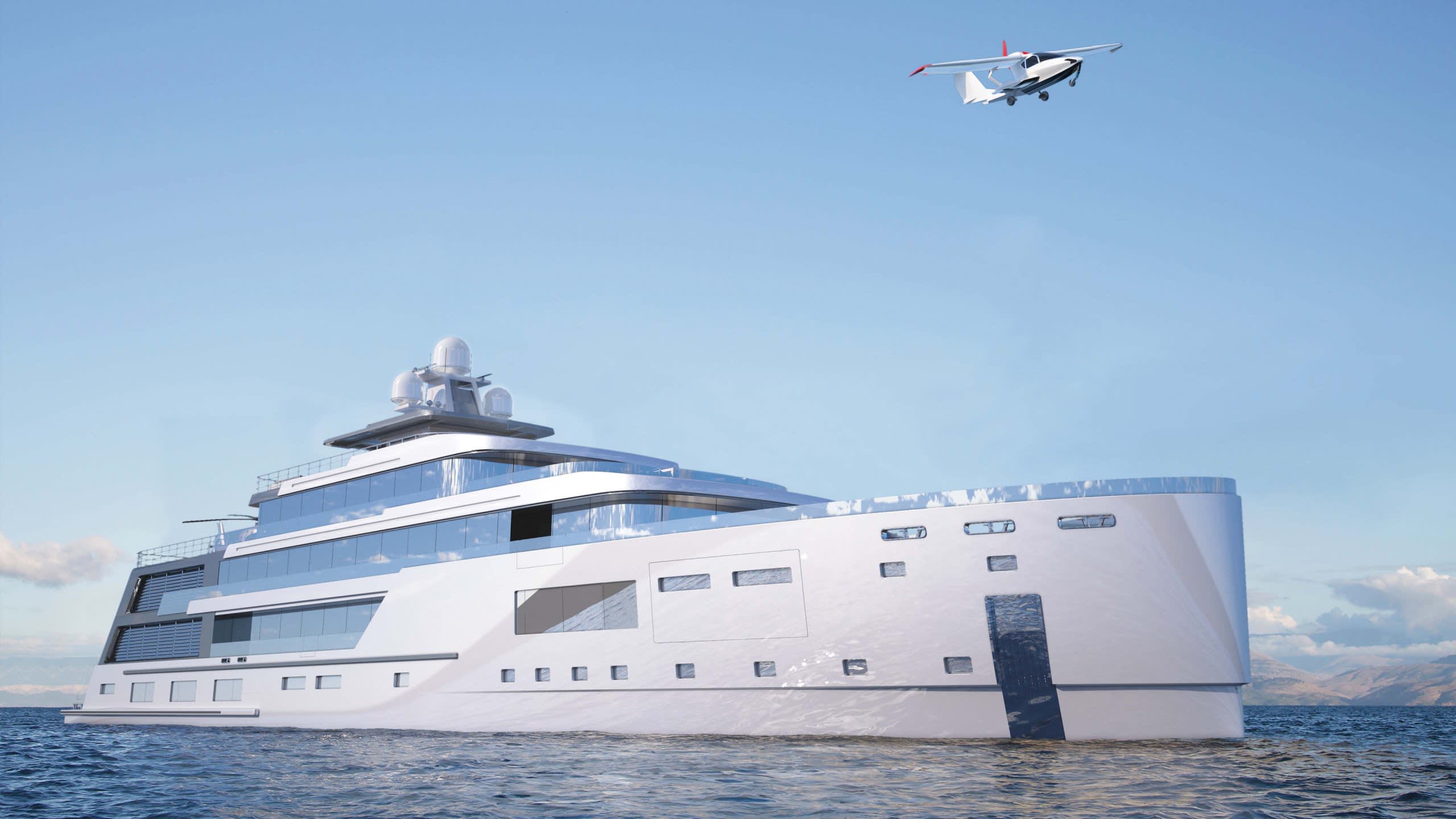 80m Hybrid Yacht