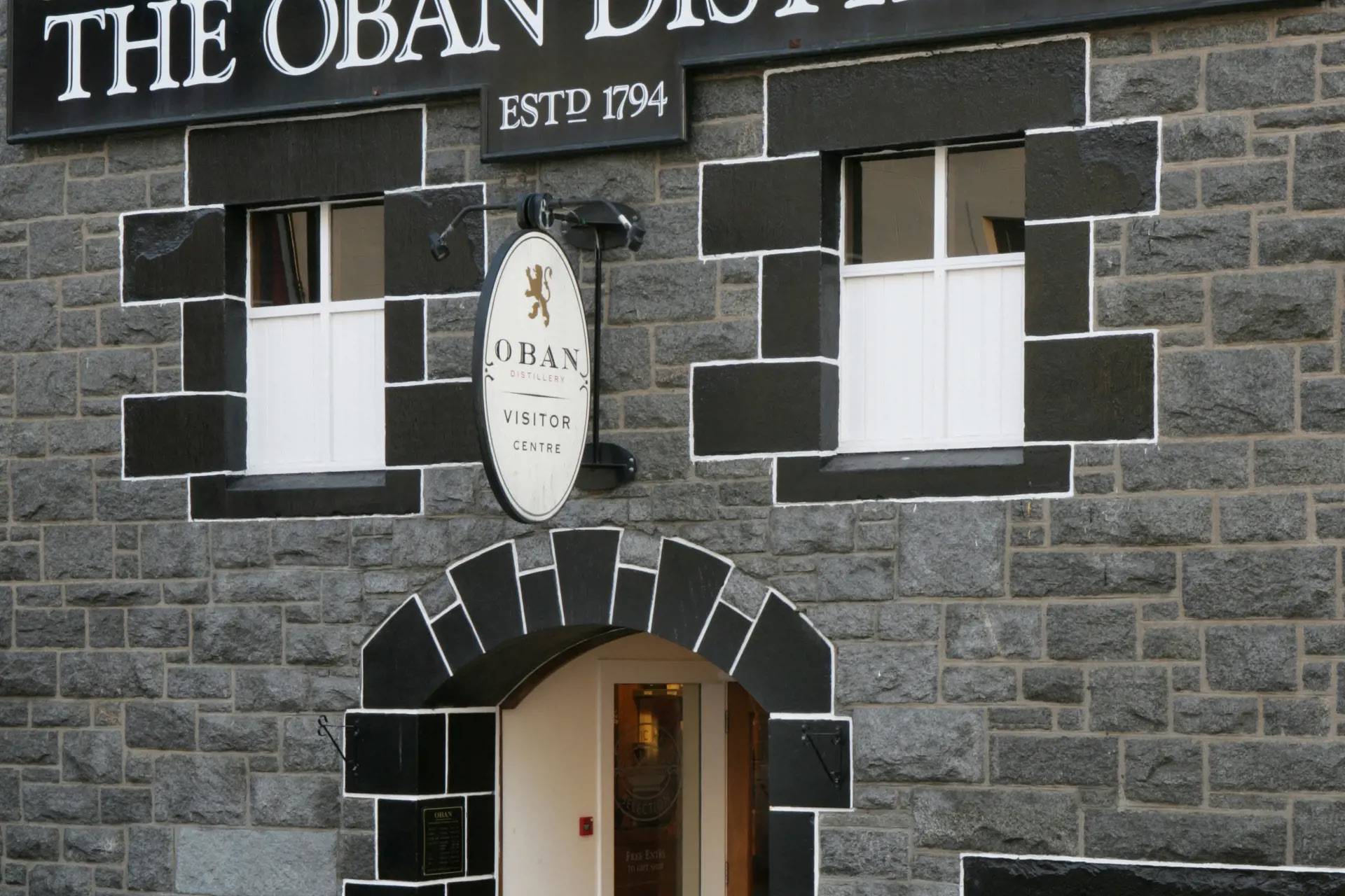 Distillery by sea