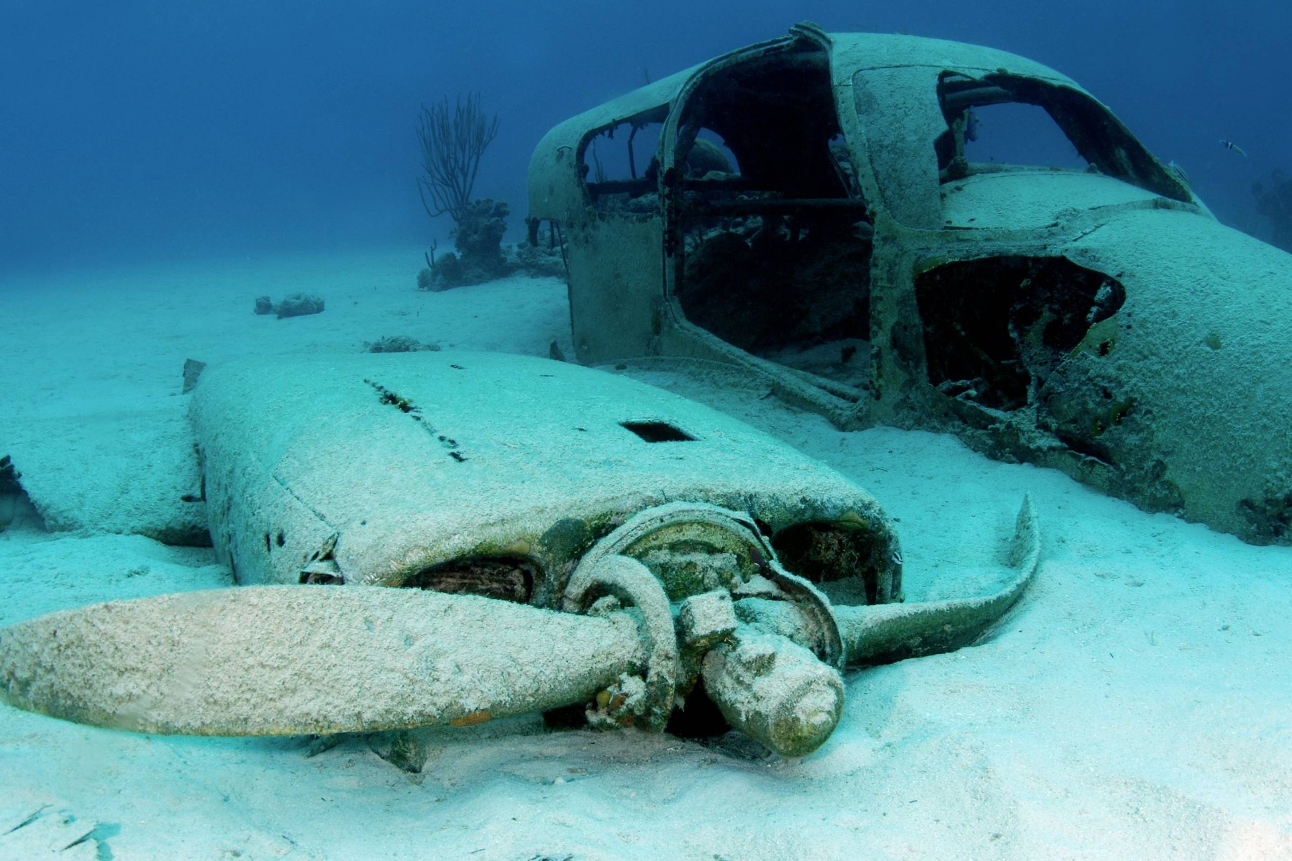 Dive an Ancient Plane Wreck