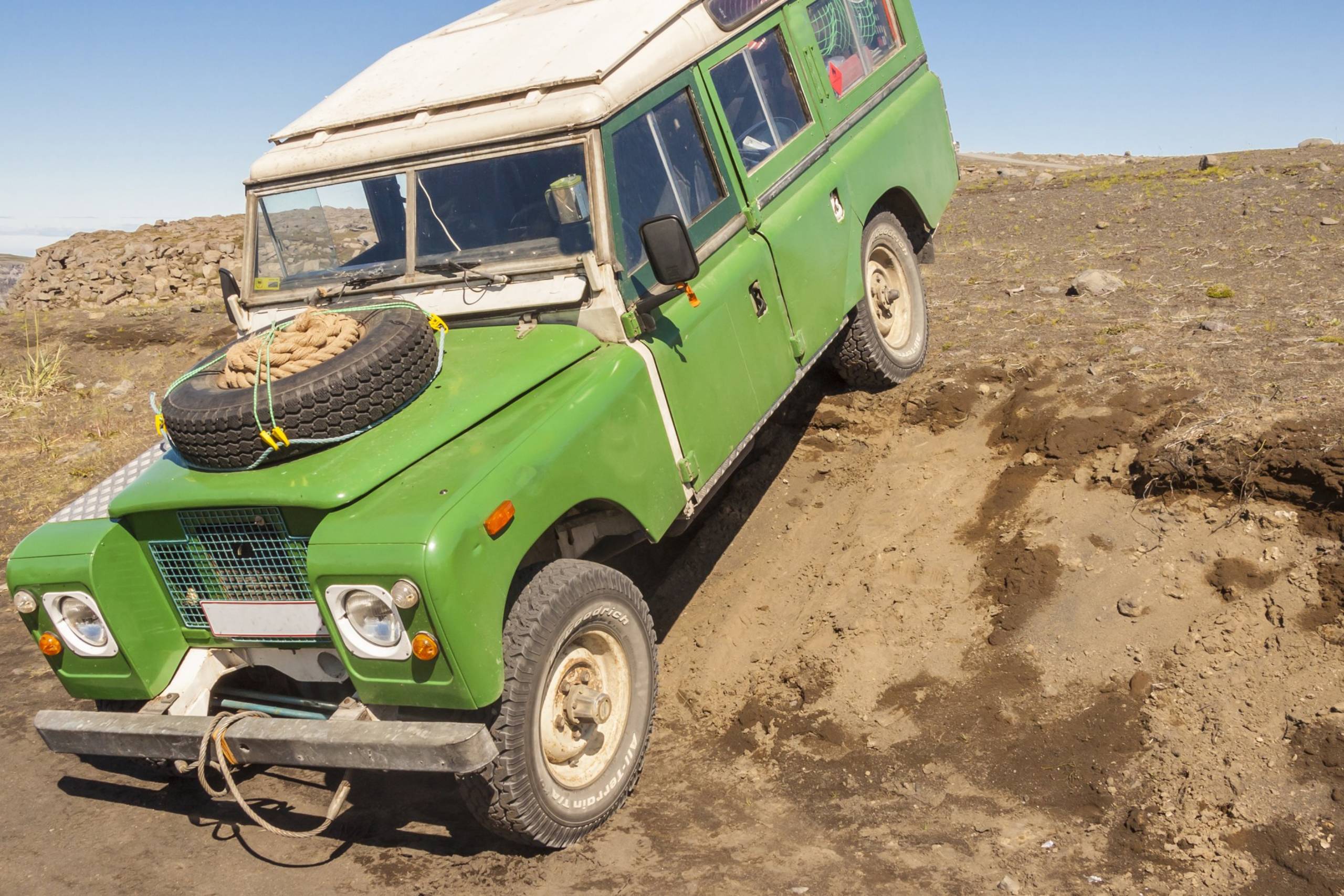 Four-wheel driving adventure