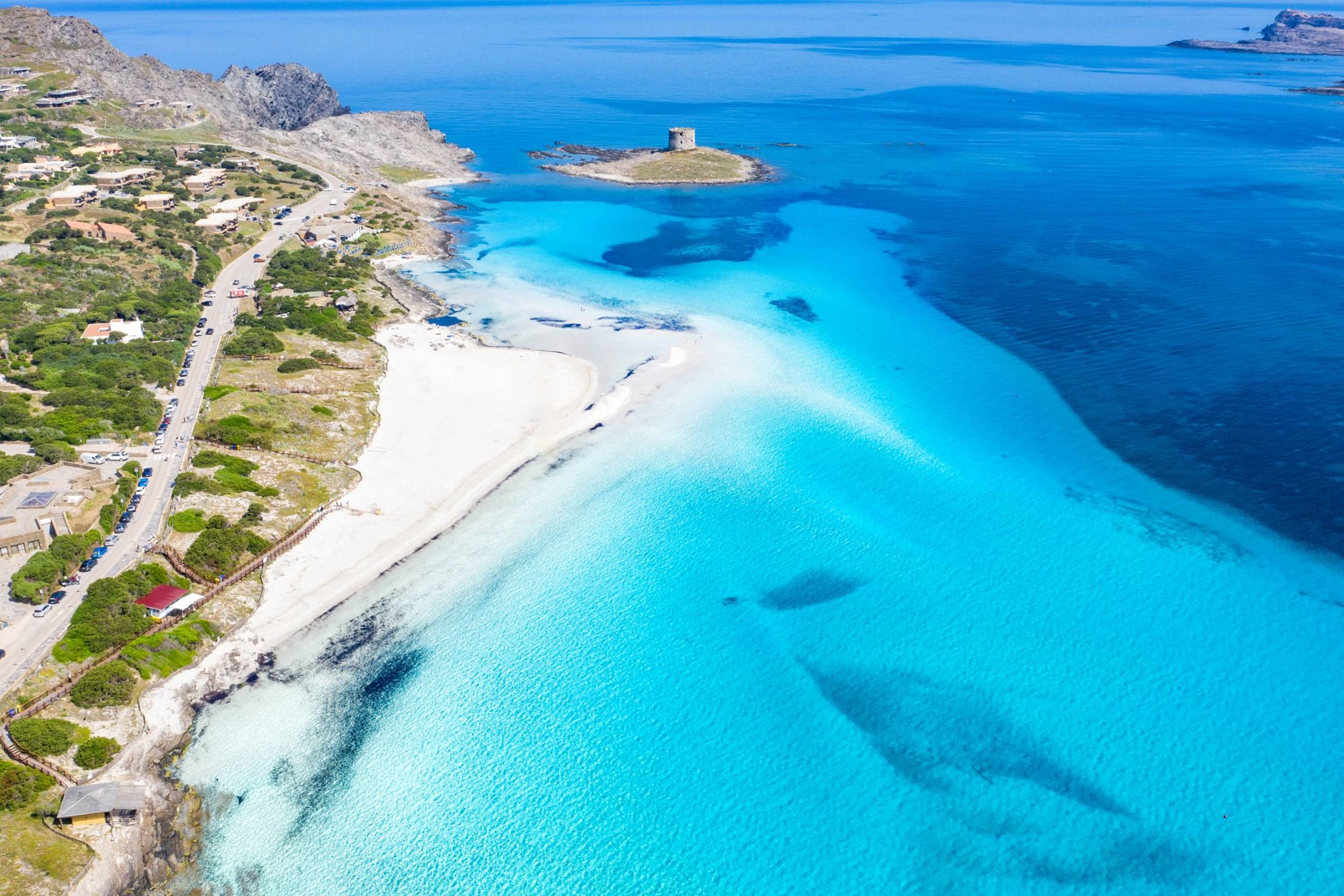 La Pelosa Bay