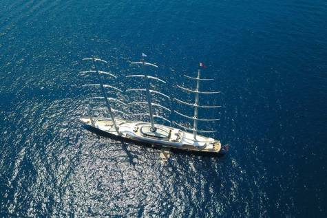 maltese falcon yacht cost to build