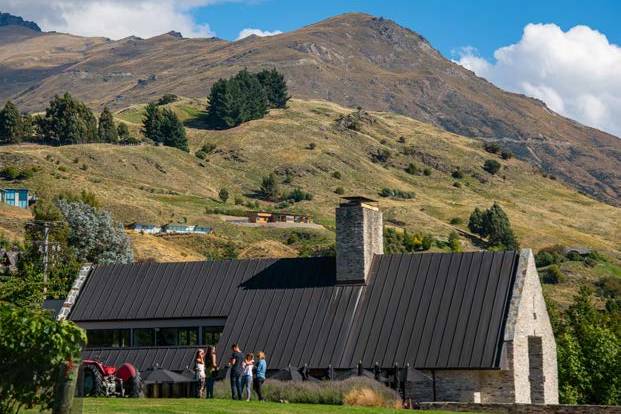 Lunch at Amisfield winery, Queenstown