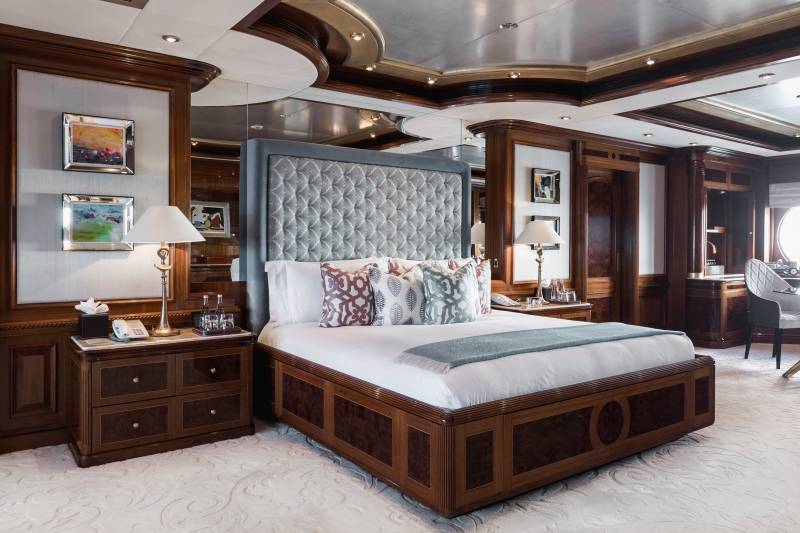 titania yacht interior