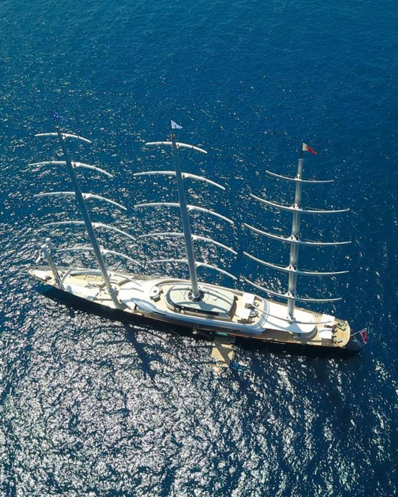 maltese falcon yacht cost