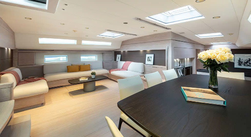 Split-level Salon