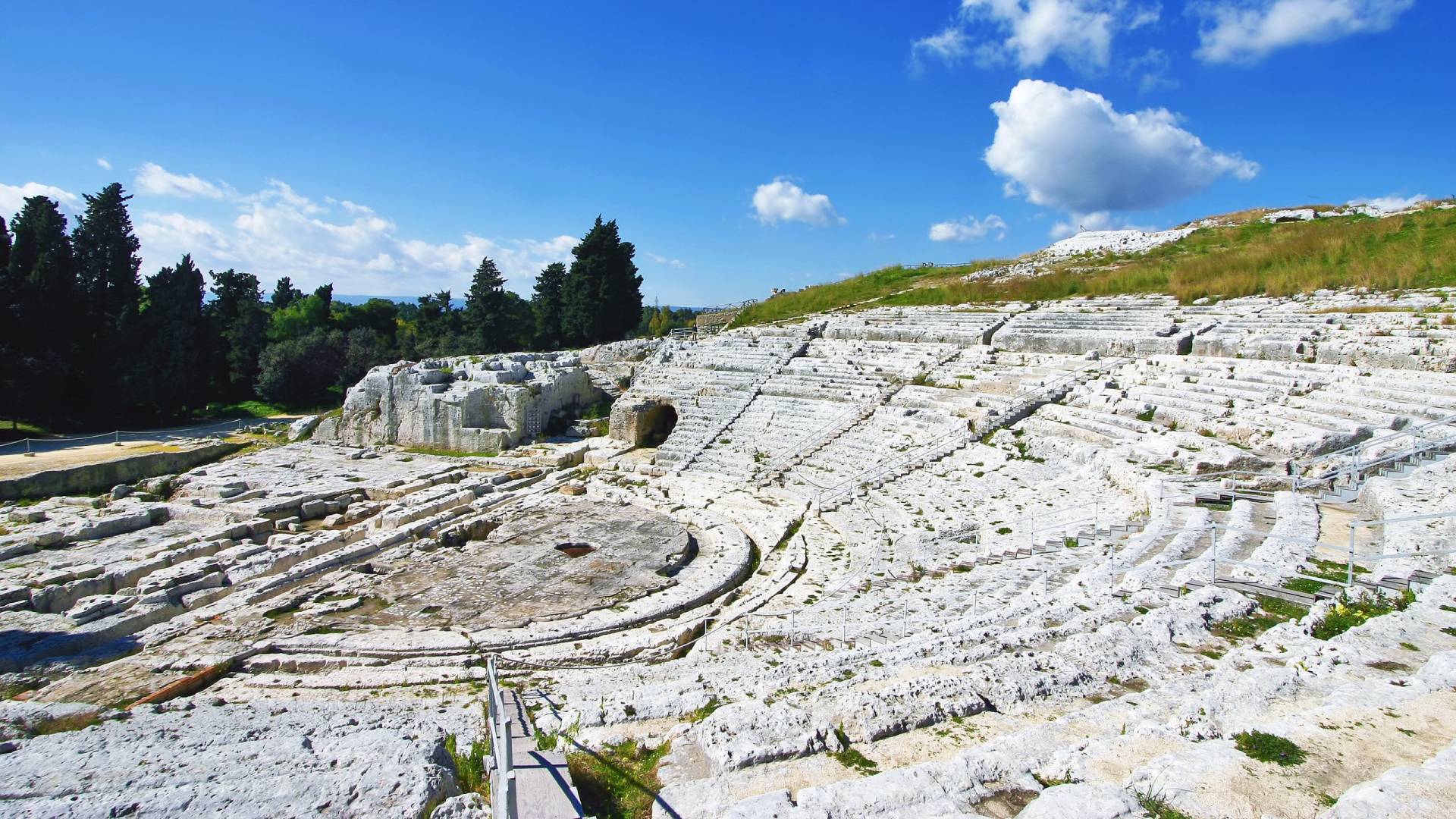 Ancient Architecture. Ocean Panoramas.