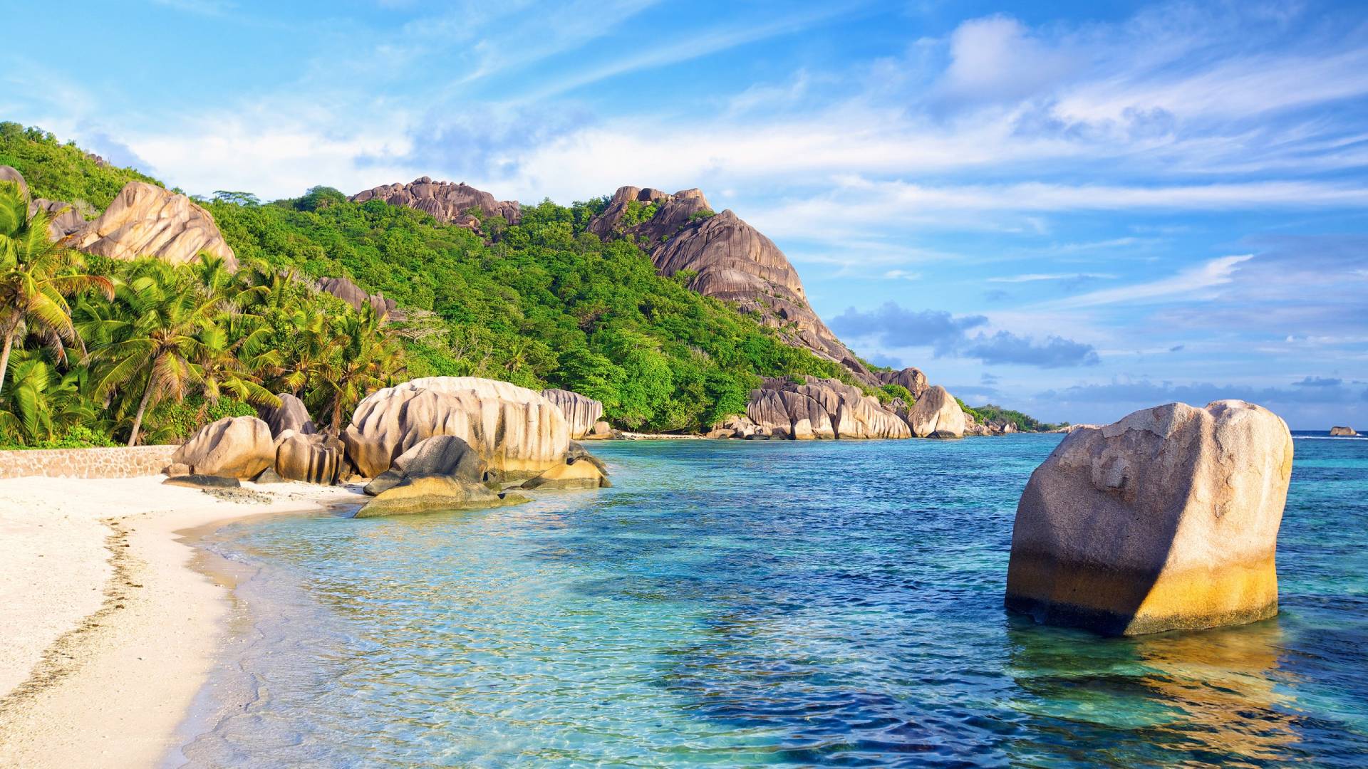 REMOTE ISLANDS. WARM BLUE WATERS.