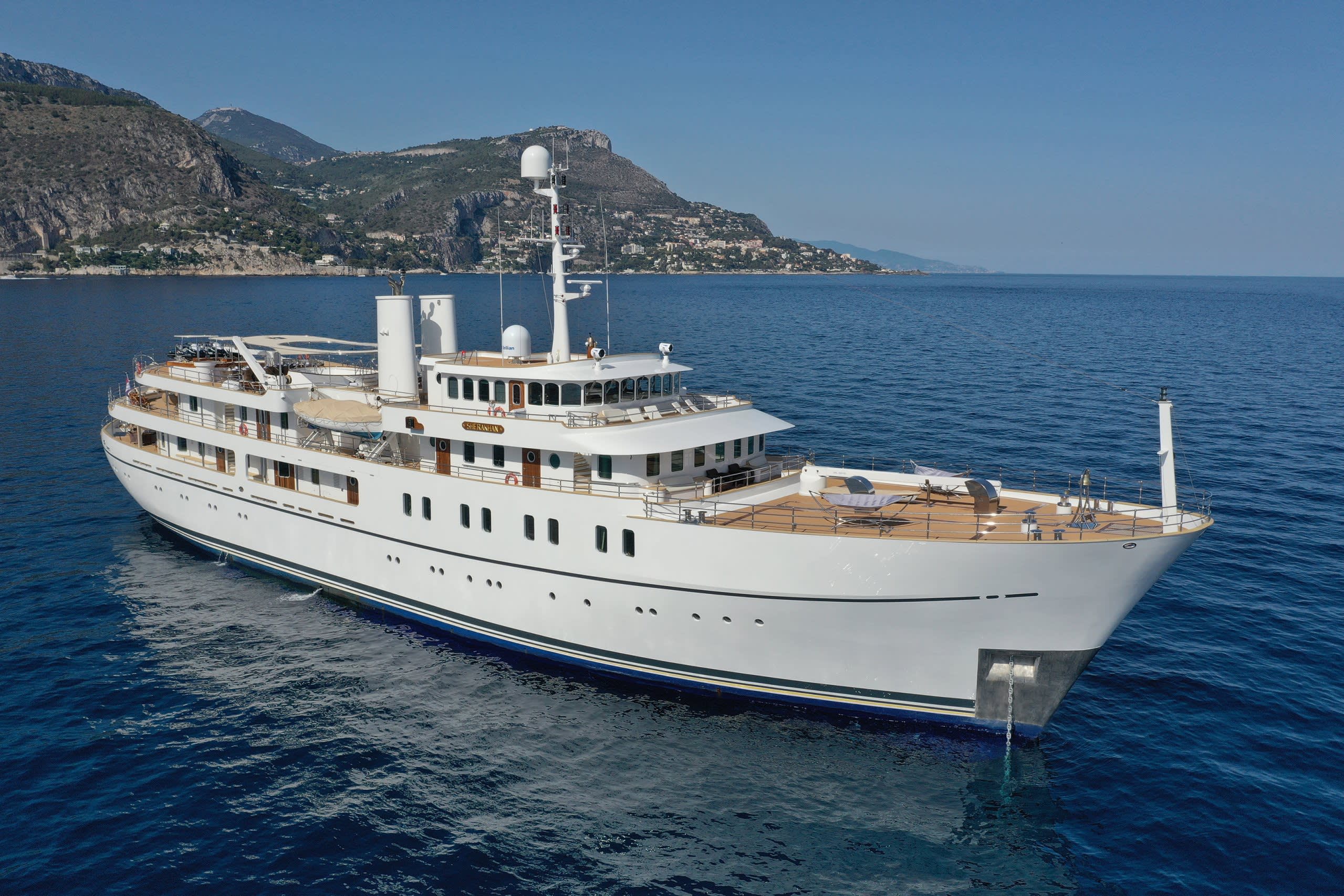 Yachts in the Mediterranean