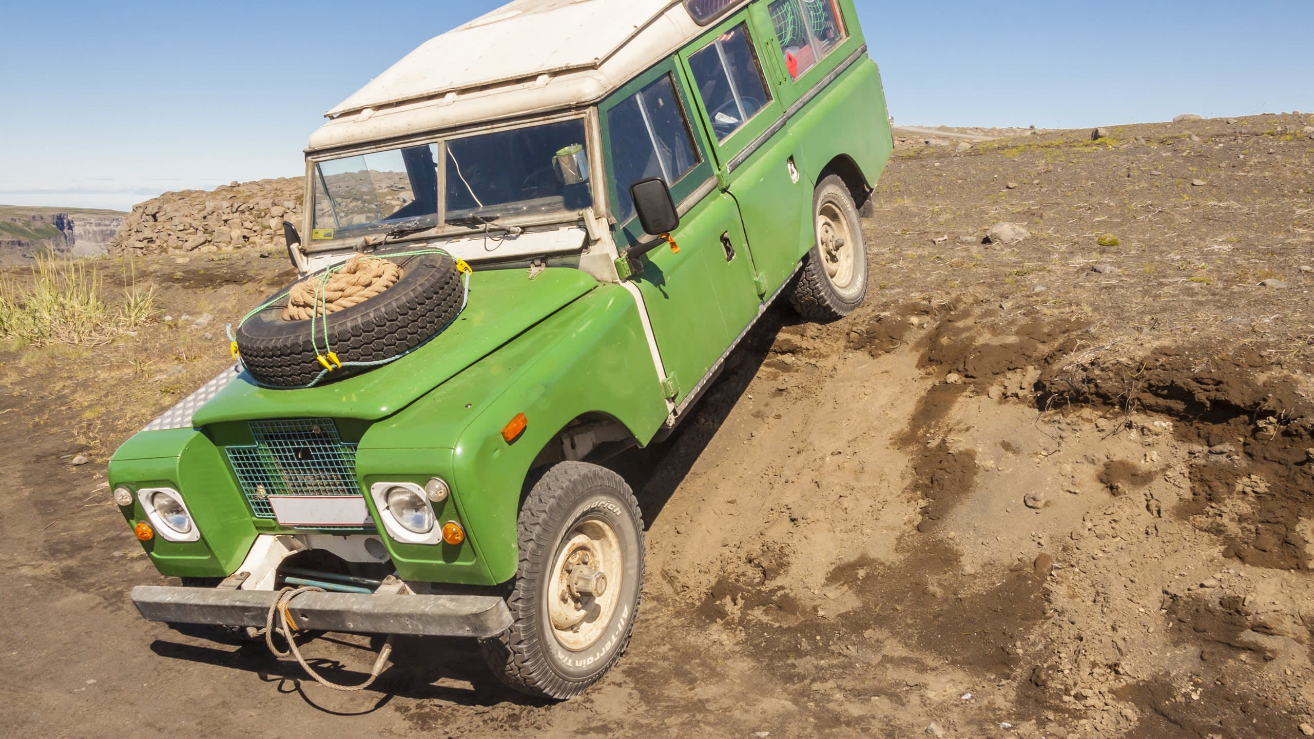 Four-wheel driving adventure