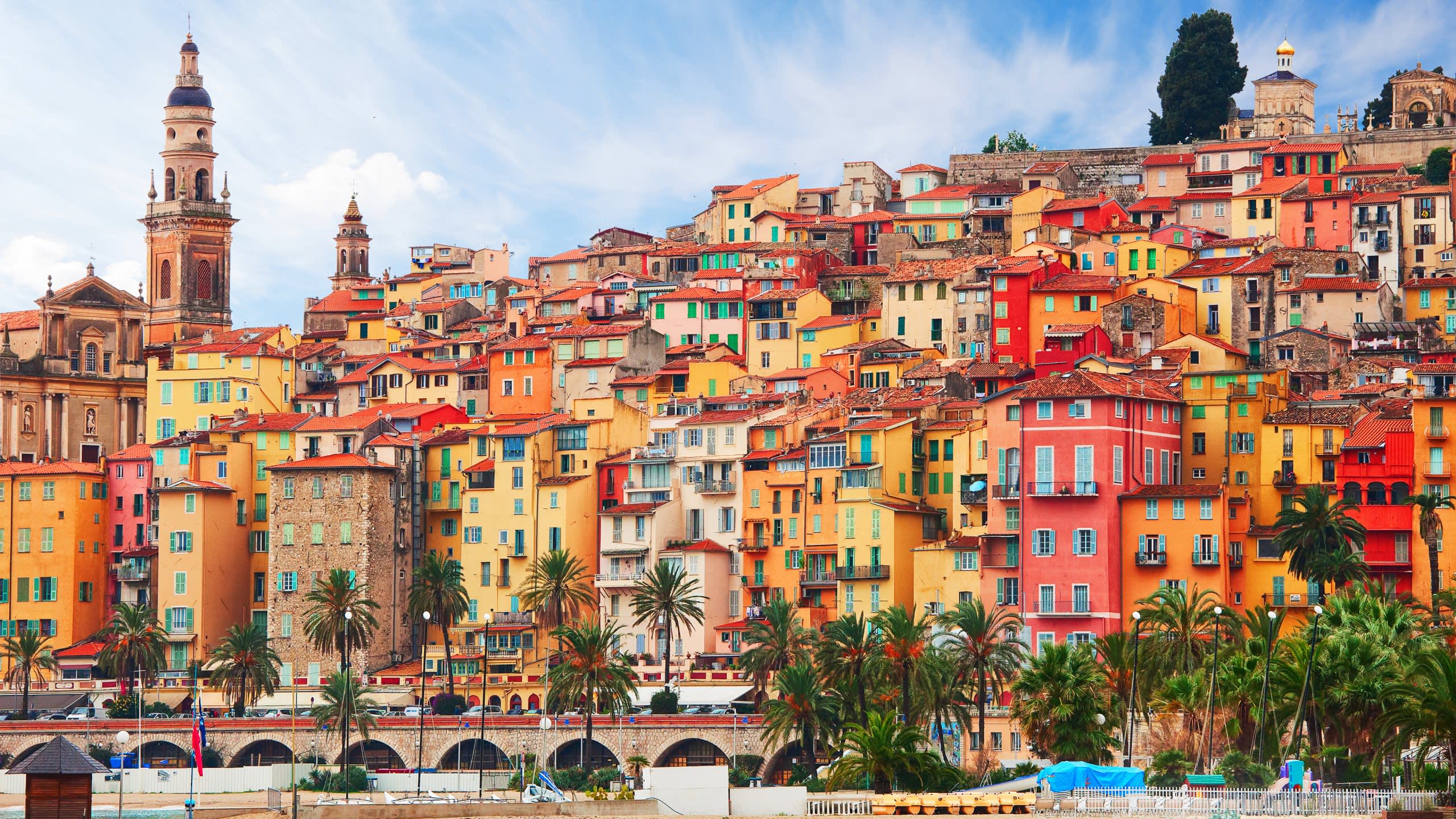 A Rainbow Of Pastel Houses