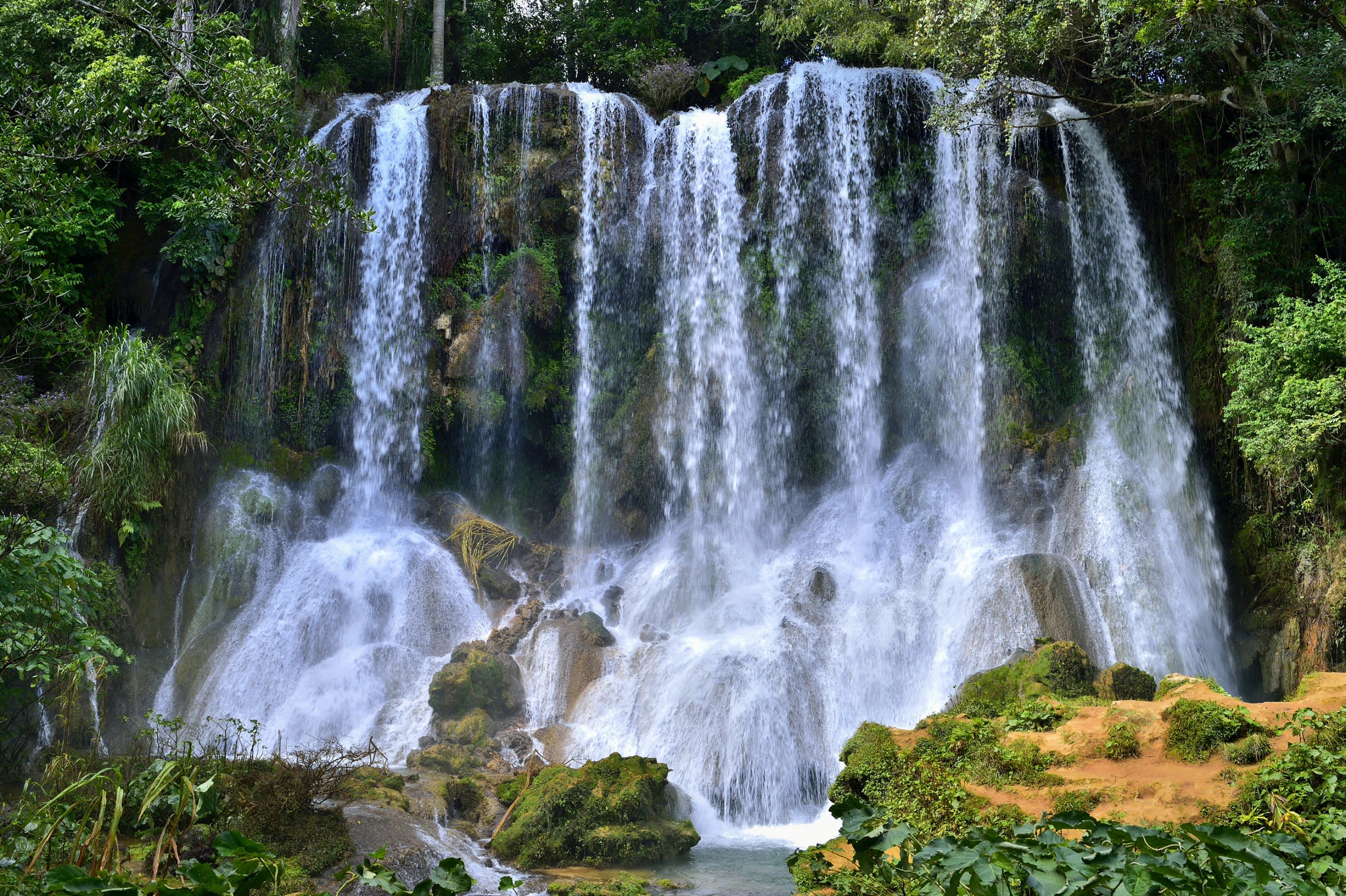 El Nicho Waterfalls