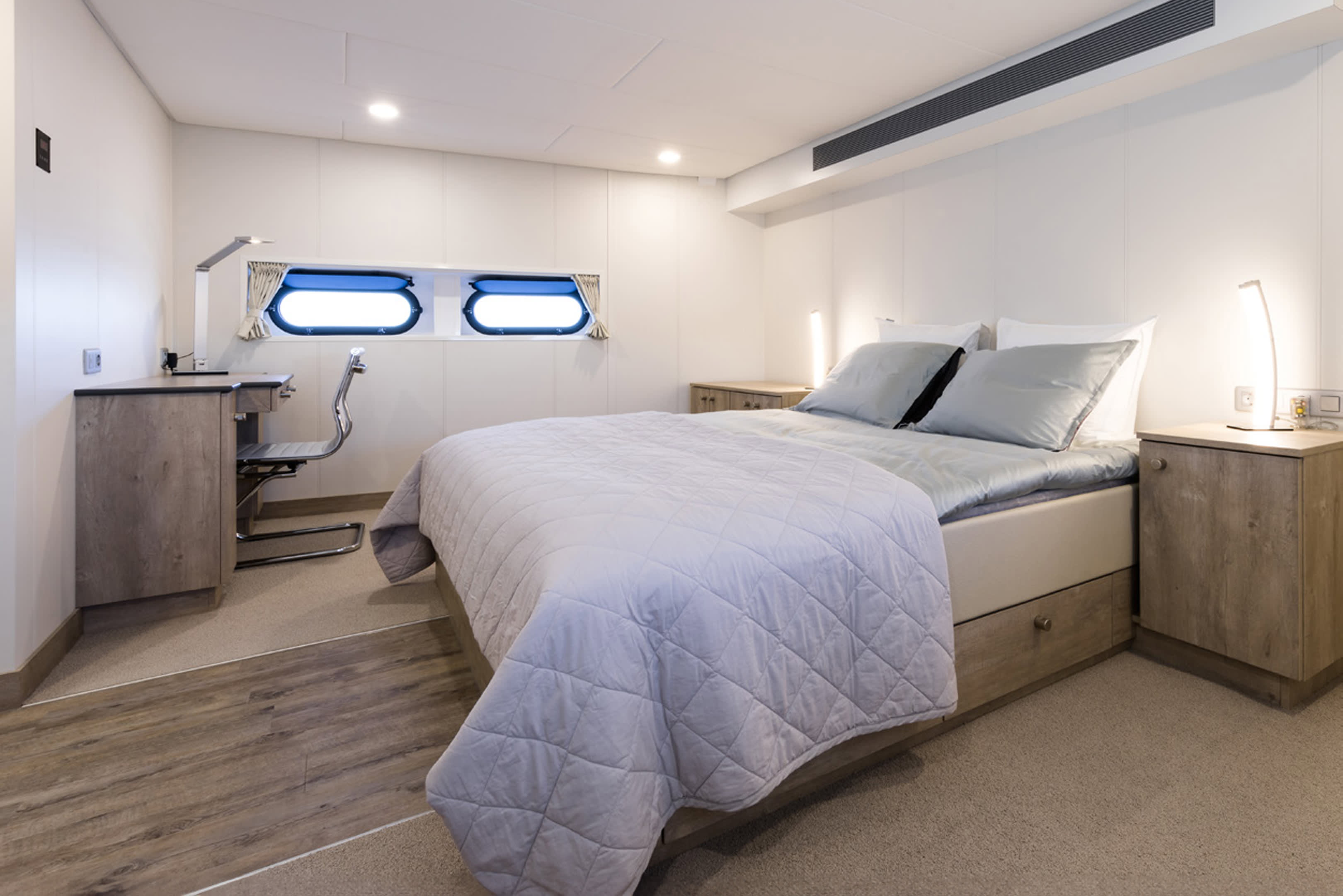 Three Cabins