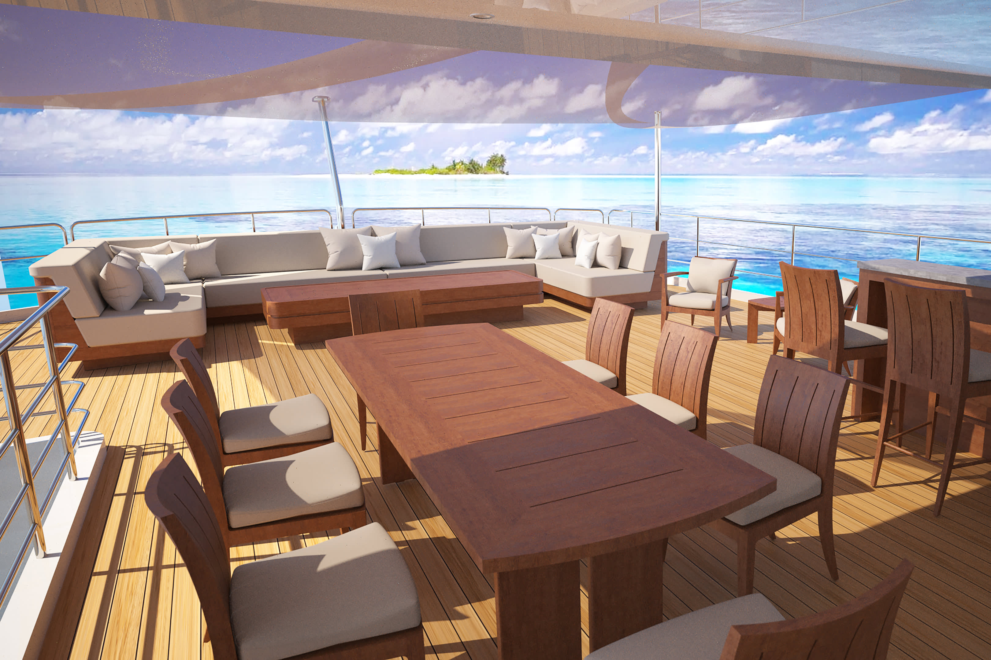 Spacious Decks