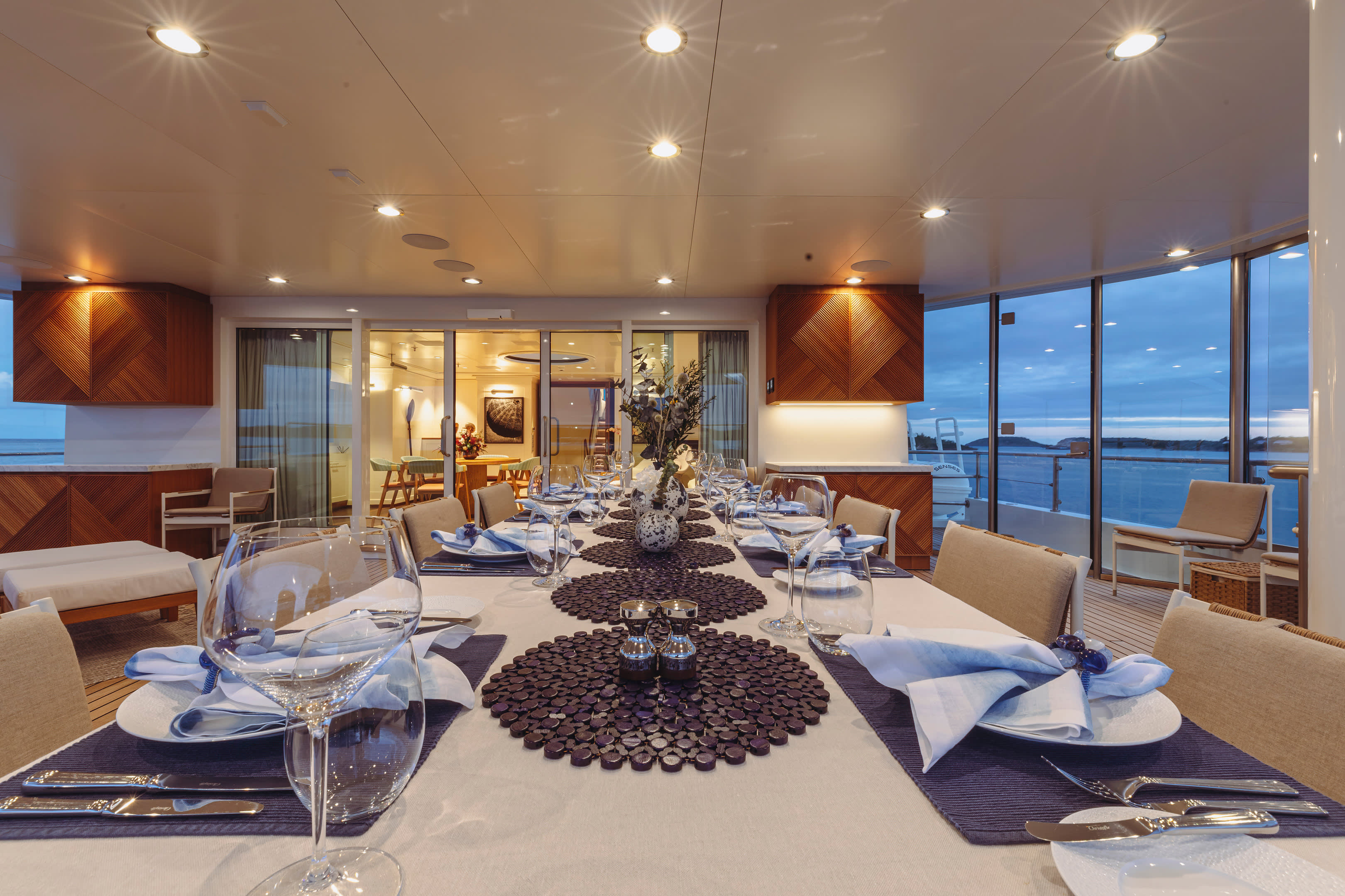 Sheltered Aft Deck