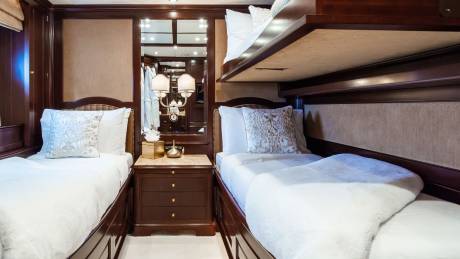 Lower Deck Twin Cabin - Port Side