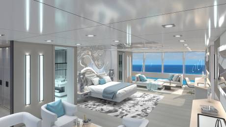 Main Deck Full-Beam Owner’s Suite