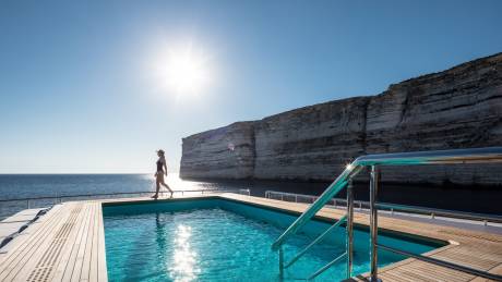 Large sundeck pool