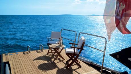 Retractable Swim Platform