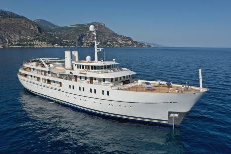 Yachts in the Mediterranean