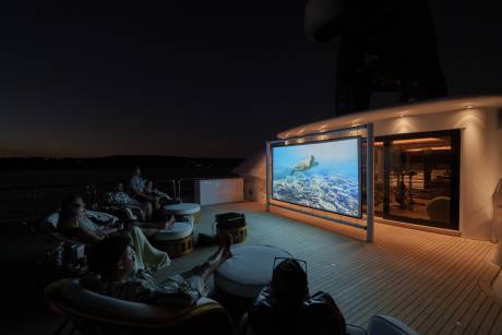 Outdoor cinema