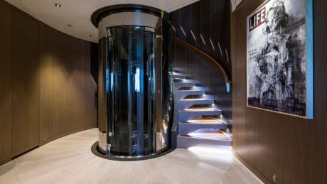 Elevator Across All Decks