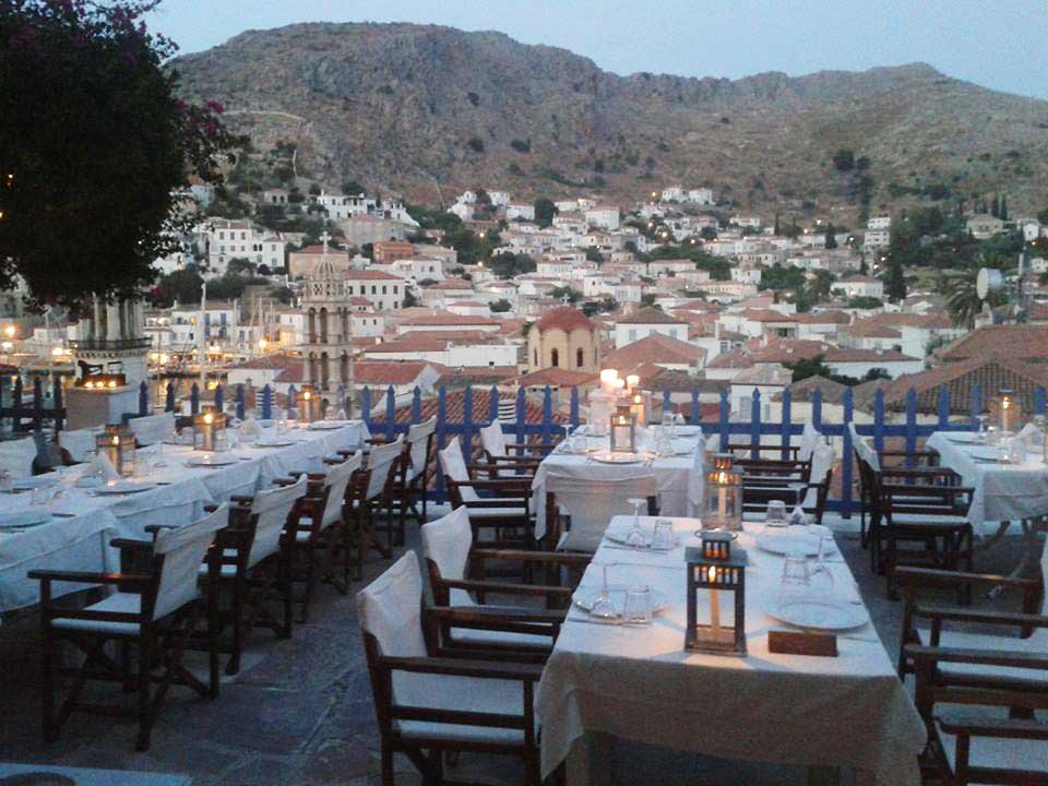 Veranda Restaurant, Hydra